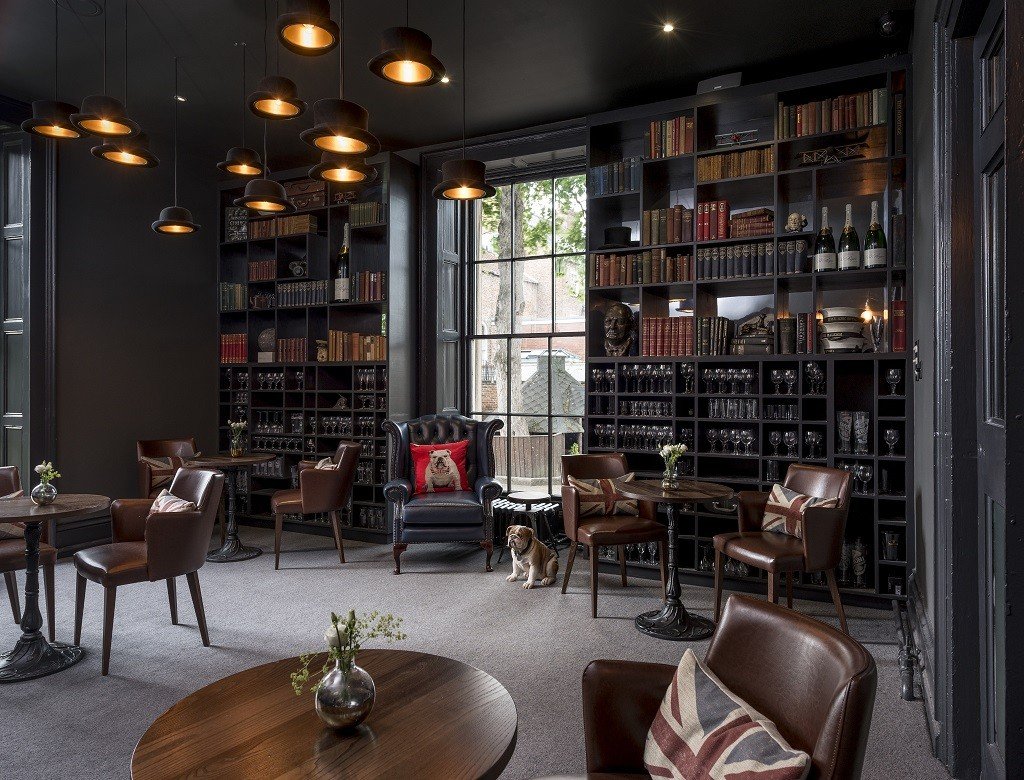 The Churchill Hotel.
